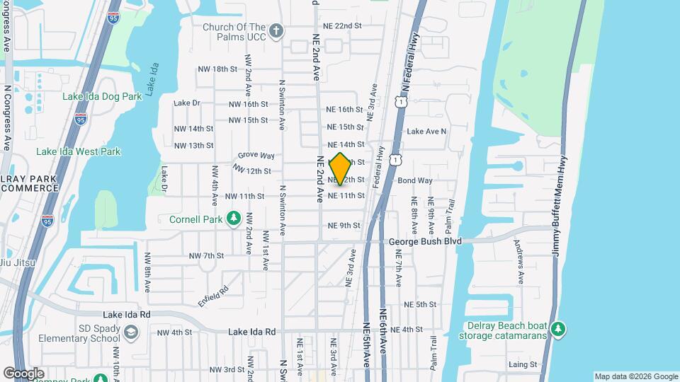 239 NE 11th St Map and Location Details