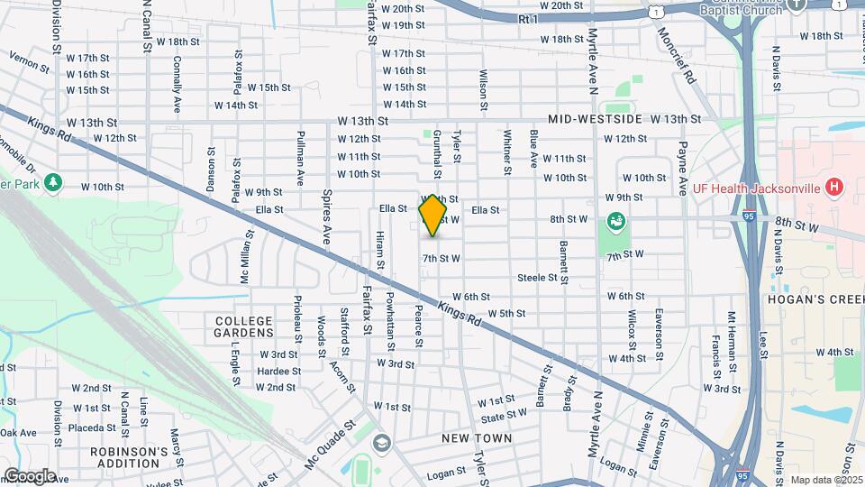 1728 Grunthal St Map and Location Details