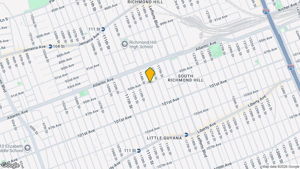 114-16 95th Ave Map and Location Details