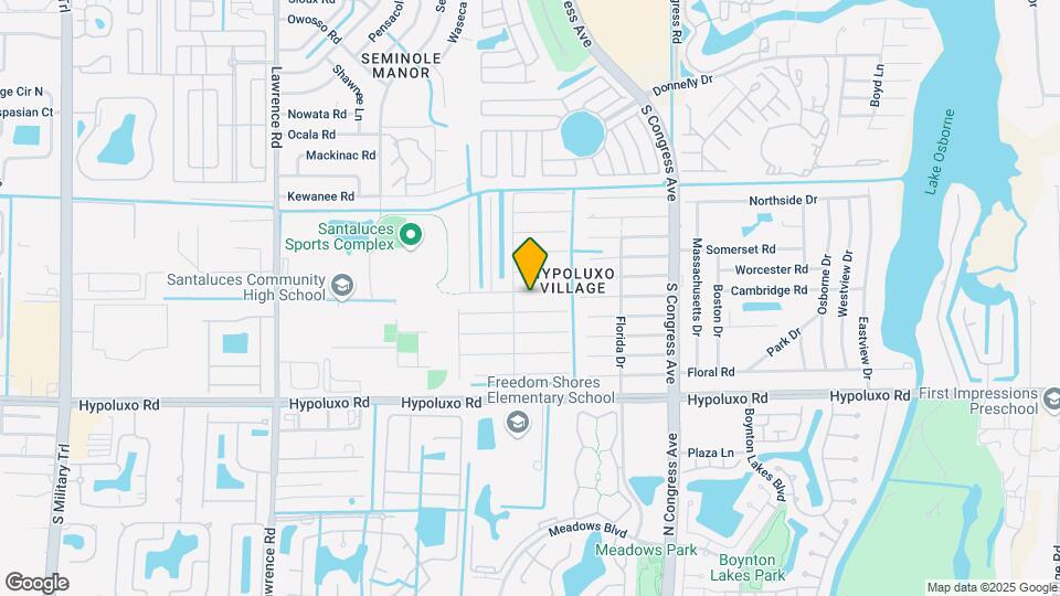 3360 Gondolier Way Map and Location Details