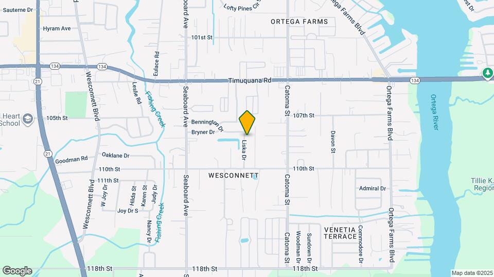 5813 Liska Dr Map and Location Details
