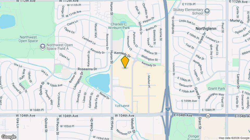 Aspendale Northglenn | 55+ Active Adult Living Map and Location Details