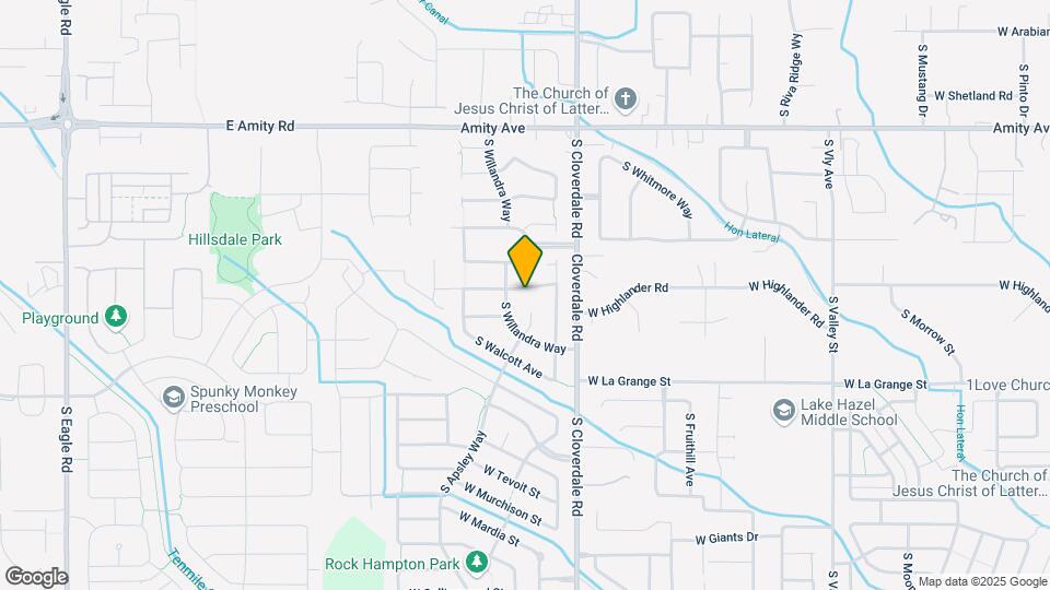 12365 W Lachlan St Map and Location Details