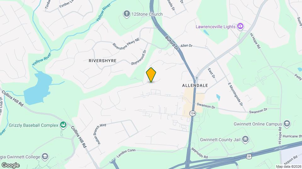 589 Reading Ct NE Map and Location Details