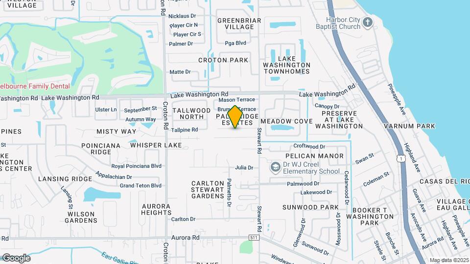 1725 Stewart Pl Map and Location Details