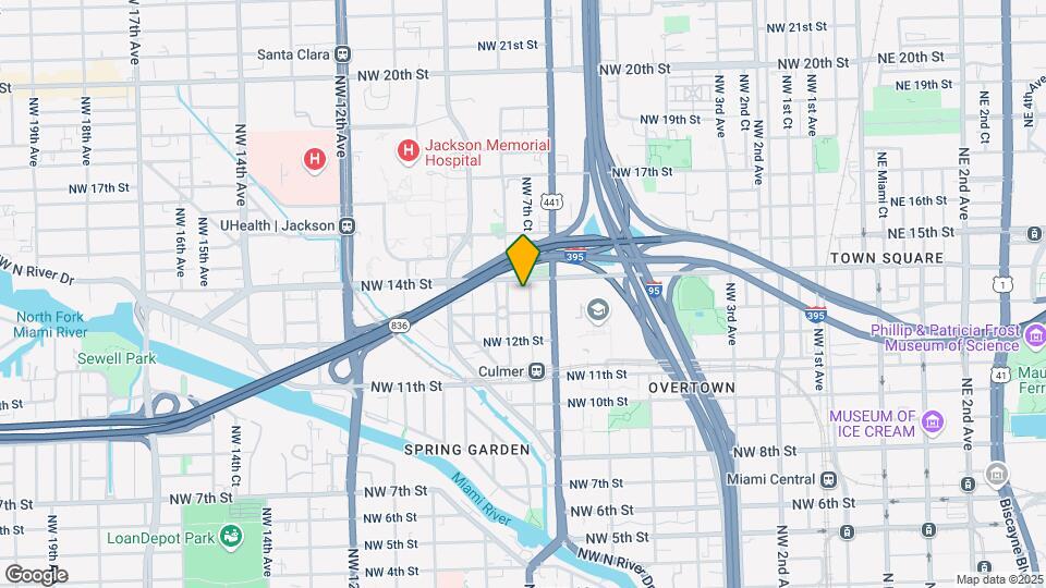 1344 NW 7th Ct Map and Location Details