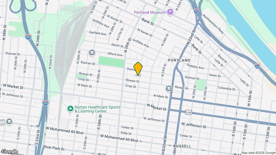 212 N 25th St Map and Location Details