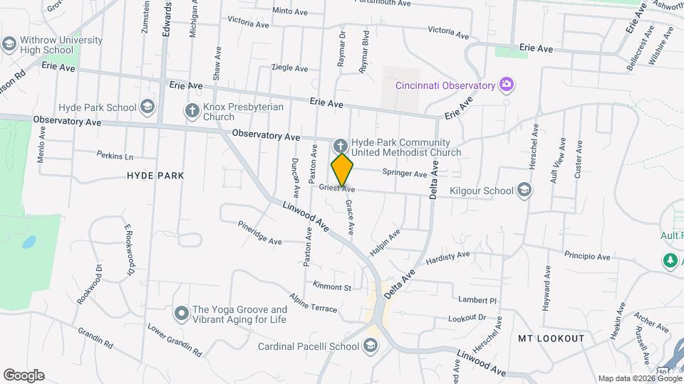 1275 Grace Ave, Unit 1st Floor Map and Location Details