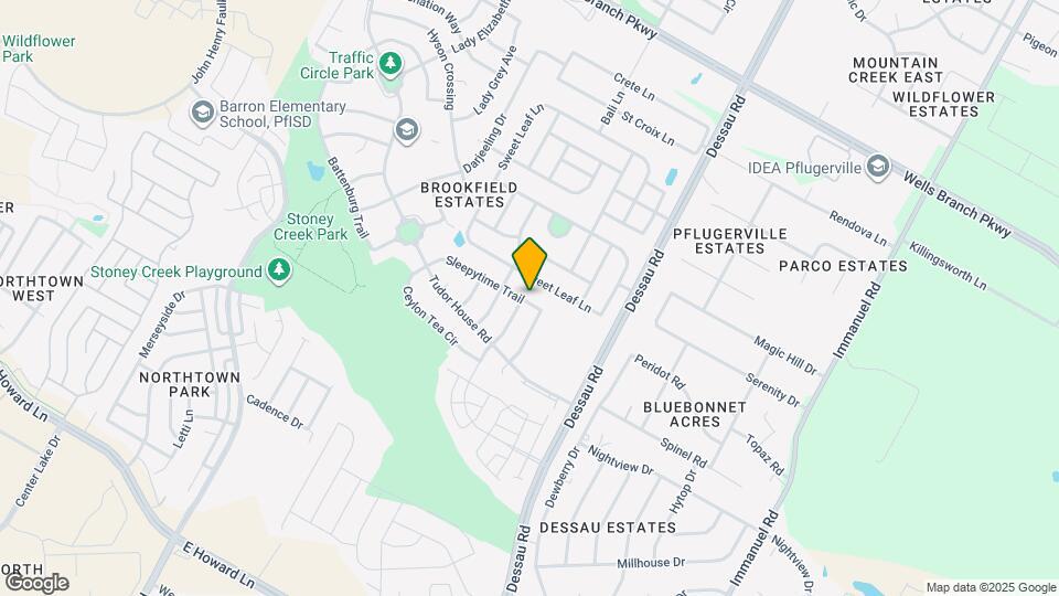 1504 Sleepytime Trail Map and Location Details