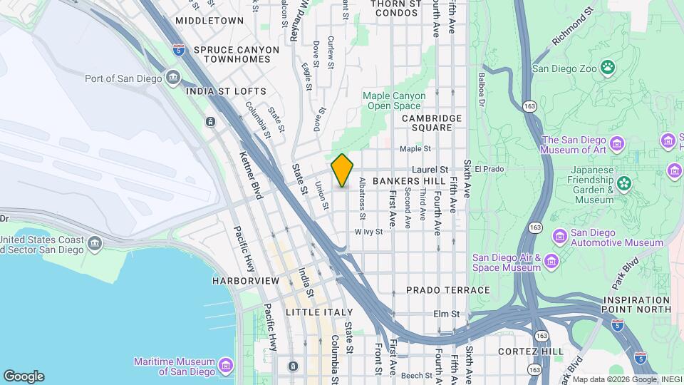 417 W Kalmia St Map and Location Details