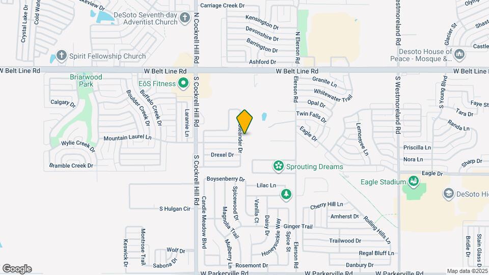 316 Oleander Dr Map and Location Details