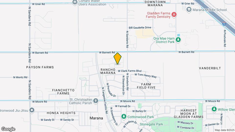 11890 W Rancho Dr Map and Location Details