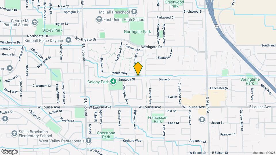 759 Saratoga St Map and Location Details