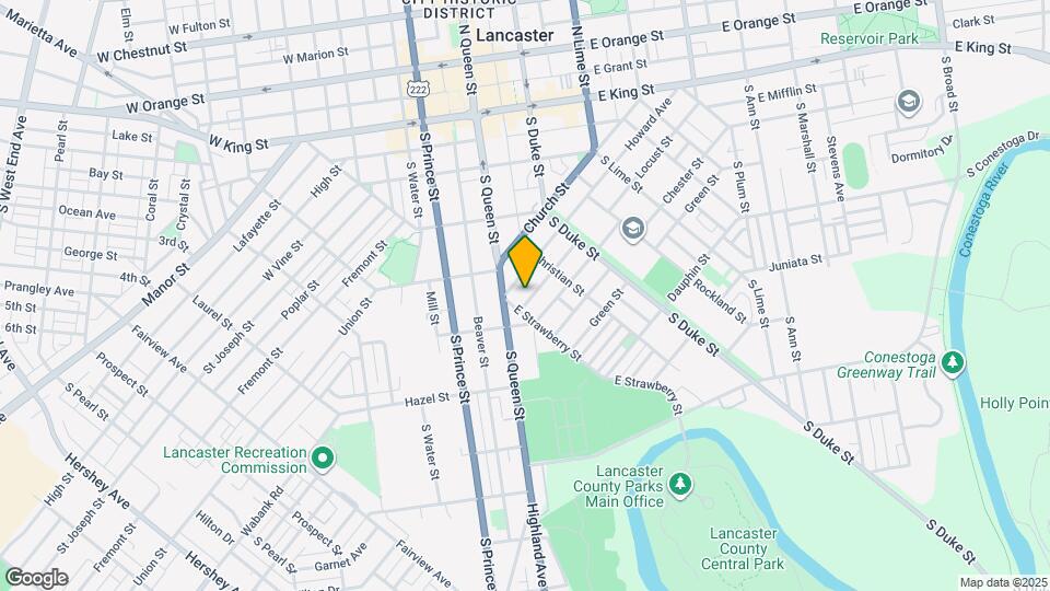 542 Locust St Map and Location Details