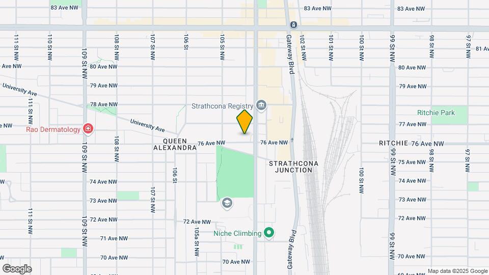 10416 76 Ave NW Map and Location Details