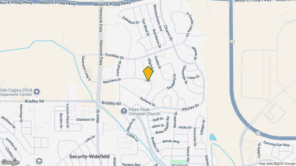 5075 Manzana Dr Map and Location Details
