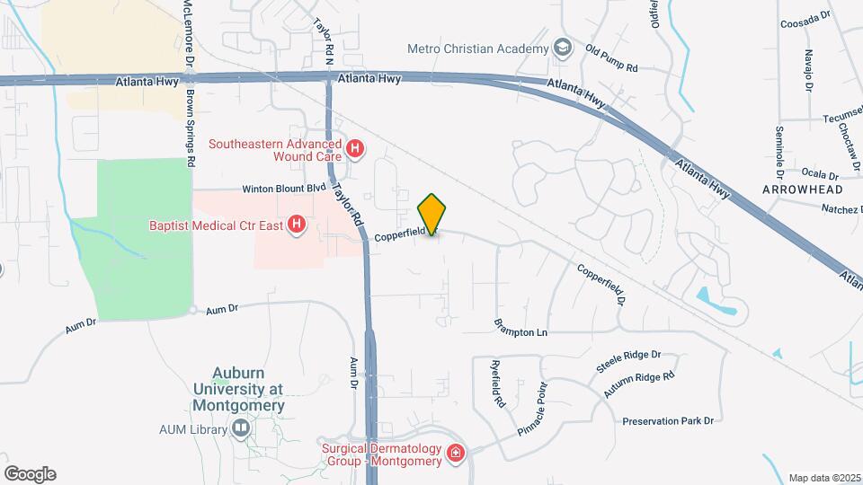 414 Woodhaven Ct Map and Location Details