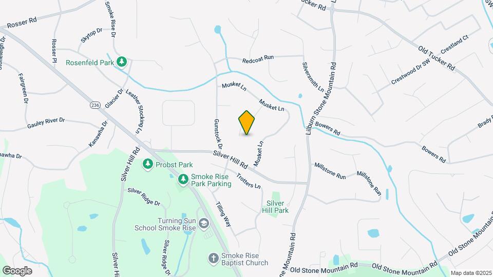 1908 Musket Ct Map and Location Details