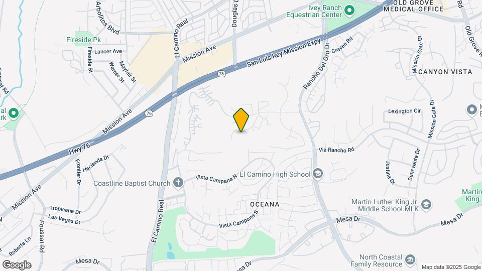 3853 San Ramon Dr Map and Location Details