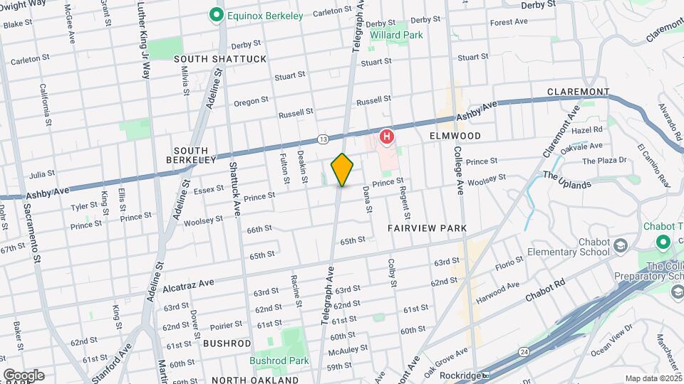 3105 Telegraph Ave Mapa y Detalles de la Ubicación