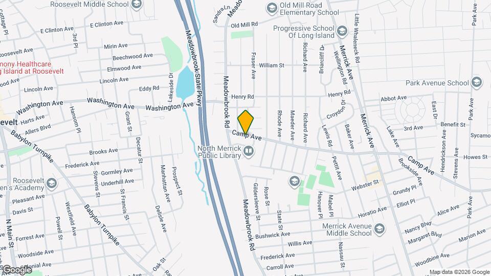 1716 Camp Ave Map and Location Details