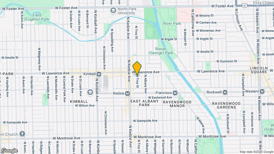 4748 N Troy St-Unit -4748-3 Map and Location Details