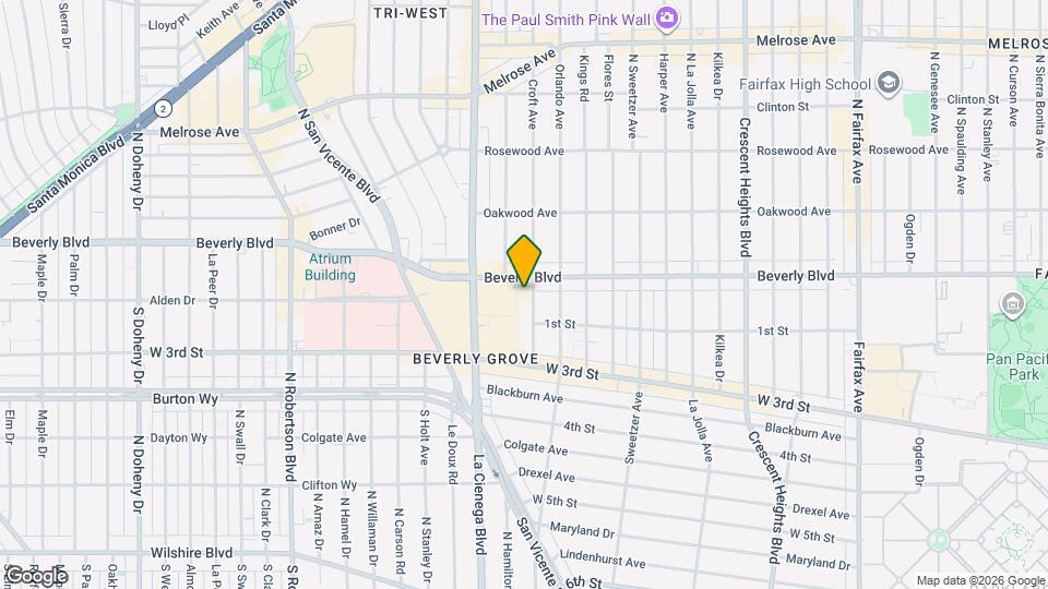 131 Croft Ave Map and Location Details