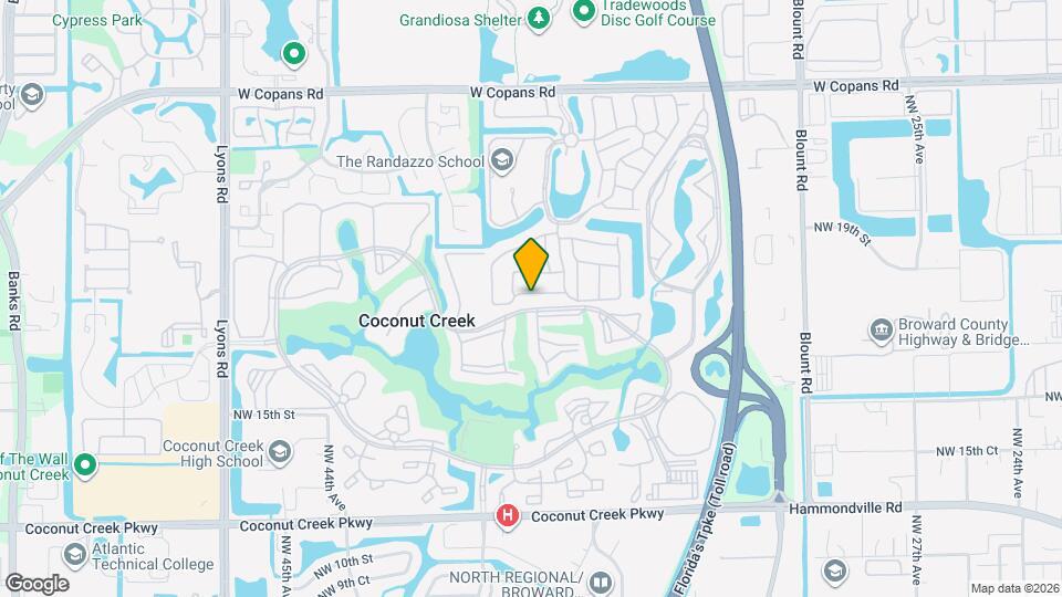 3760 NW 19th St Map and Location Details