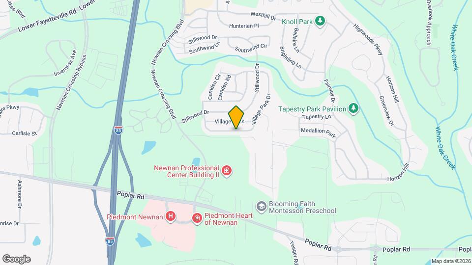 77 Village Park Dr Map and Location Details