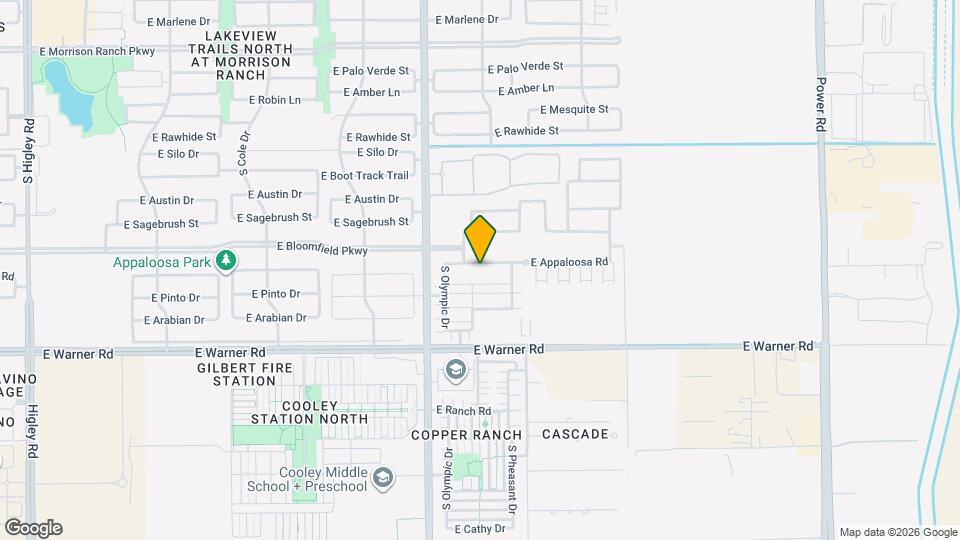 4103 E Appaloosa Rd Map and Location Details