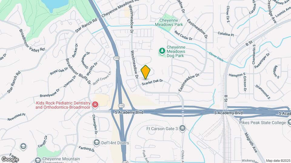 1030 Scarlet Oak Dr Map and Location Details