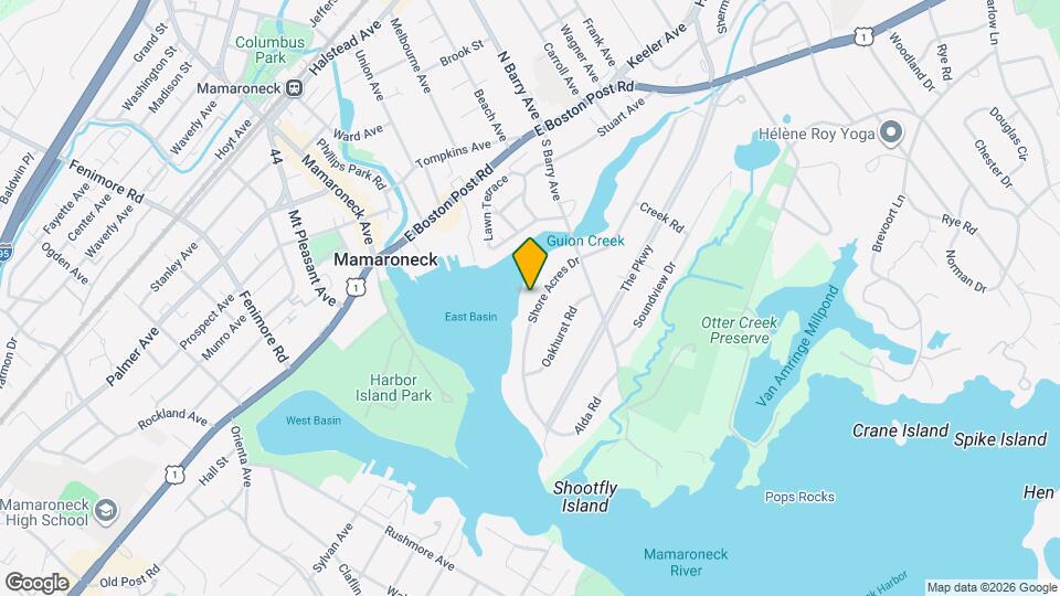632 Shore Acres Dr Map and Location Details