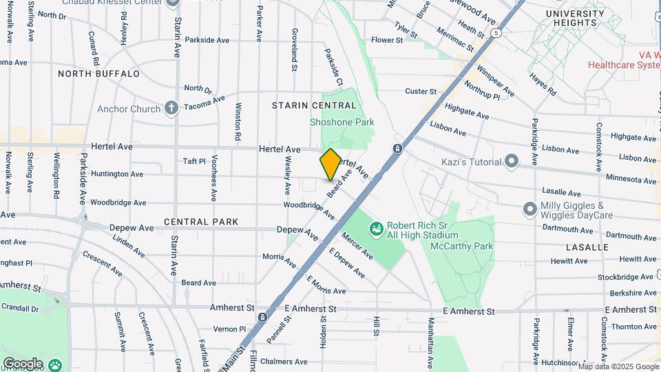 344 Beard Ave Map and Location Details