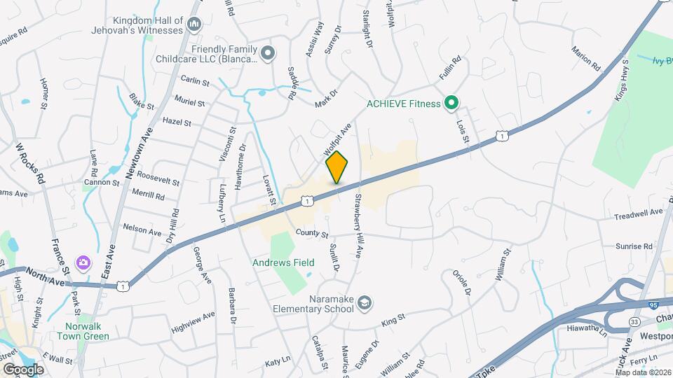 365 Westport Ave Map and Location Details