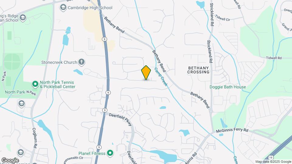 665 Alstonefield Dr Map and Location Details