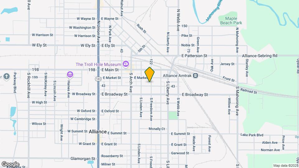 149 S Freedom Ave Map and Location Details