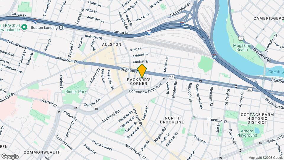 25 Chester St, Unit 1 Map and Location Details