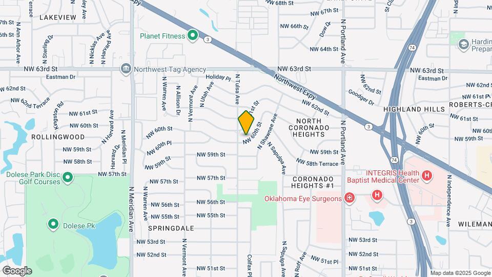 4065 NW 60th St Map and Location Details