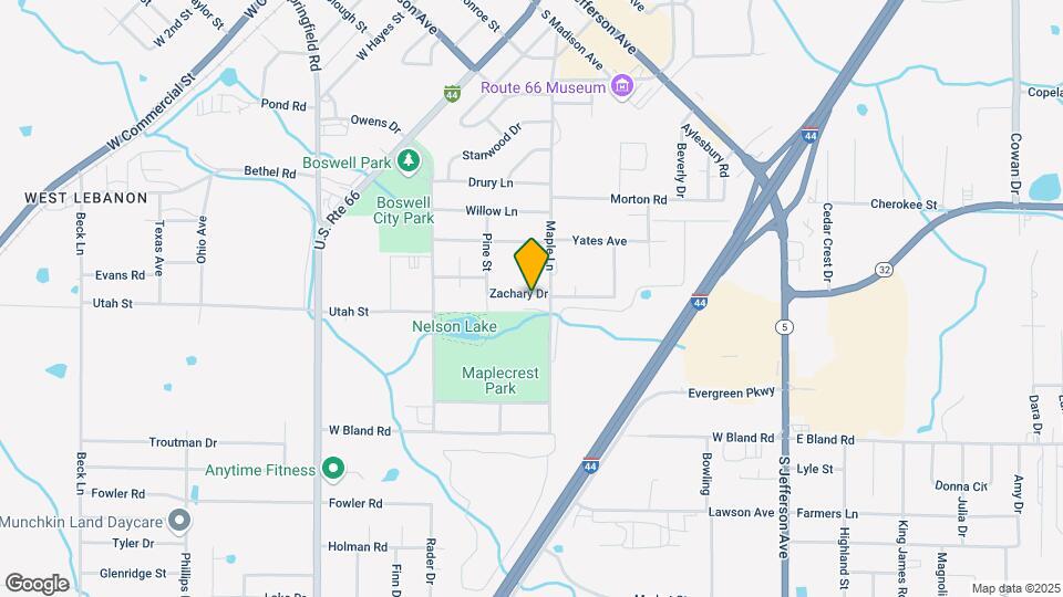 510 Zachary Dr Map and Location Details