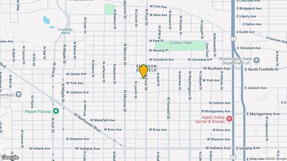 806 W York Ave Mapa y Detalles de la Ubicación