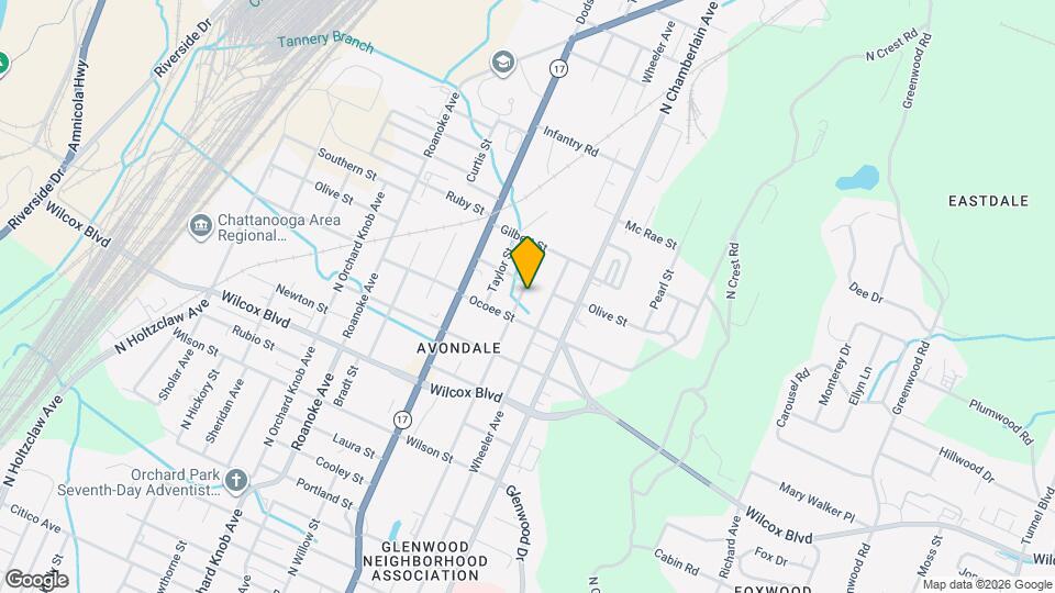 1708 Arlington Ave Map and Location Details