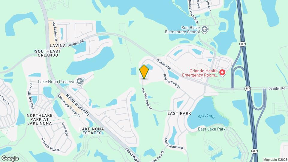 10015 Caroline Park Dr Map and Location Details