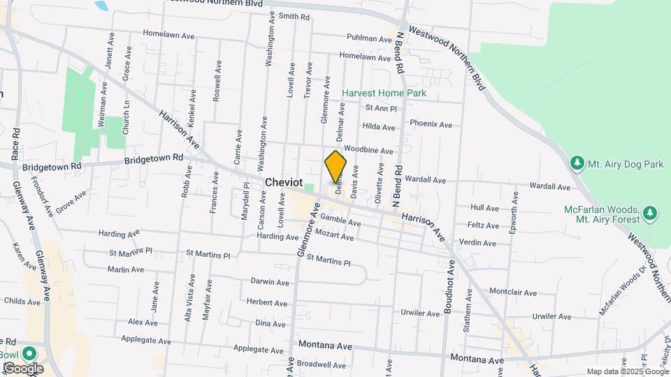 3821 Delmar Ave, Unit Unit 2 Map and Location Details