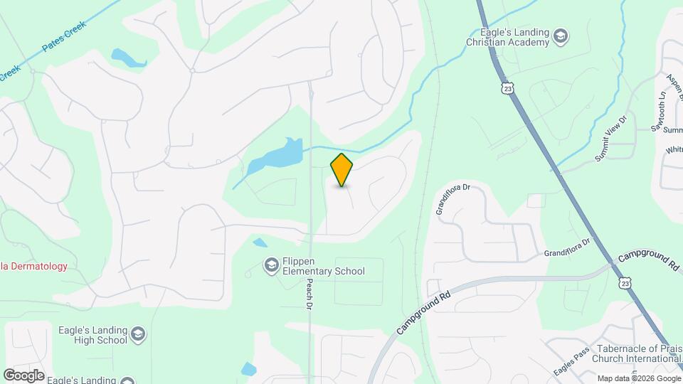 416 Heathcliff Ct Map and Location Details