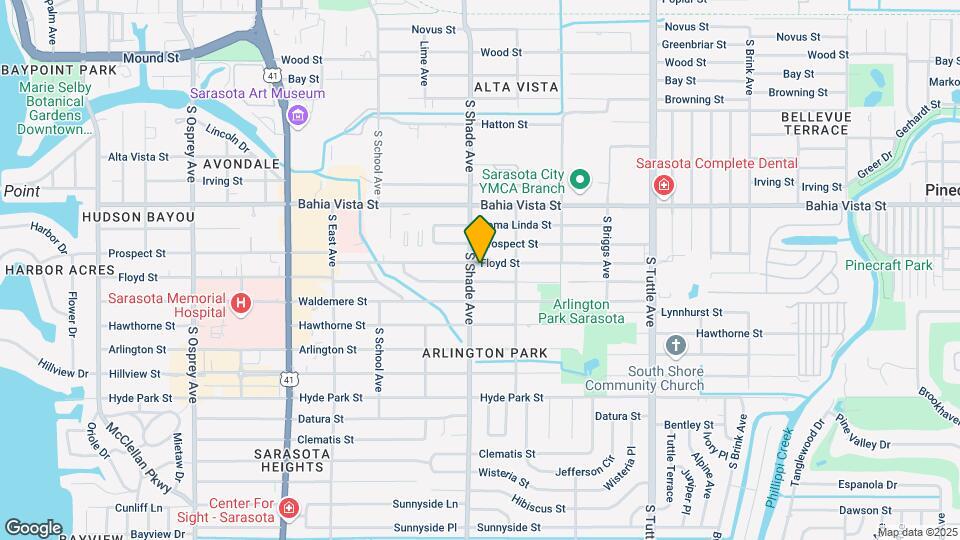 2410 Floyd St Map and Location Details