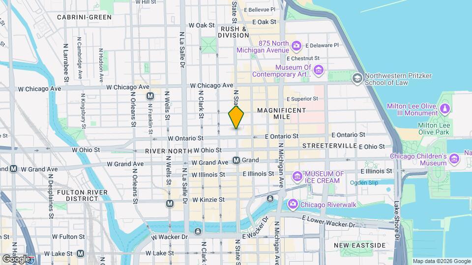 642 N State St Map and Location Details