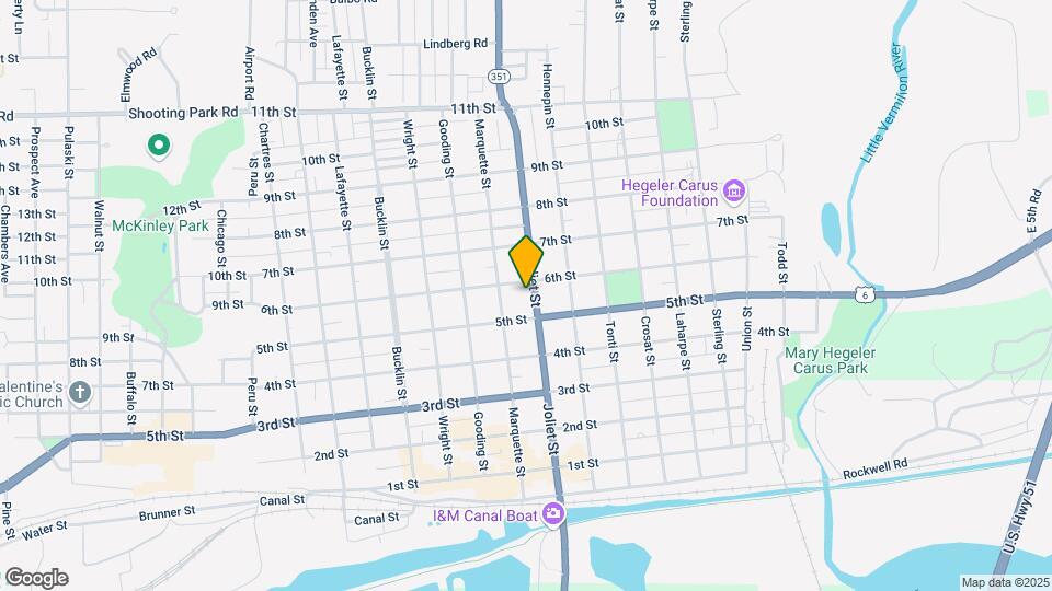 537 Joliet St Mapa y Detalles de la Ubicación
