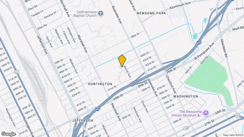 4357 Newsome Dr Map and Location Details