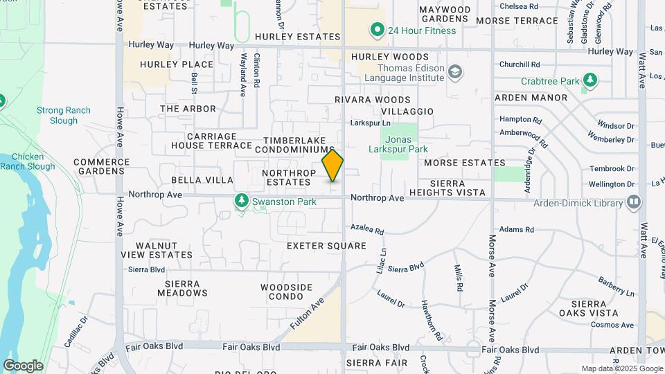 903 Fulton Ave Map and Location Details