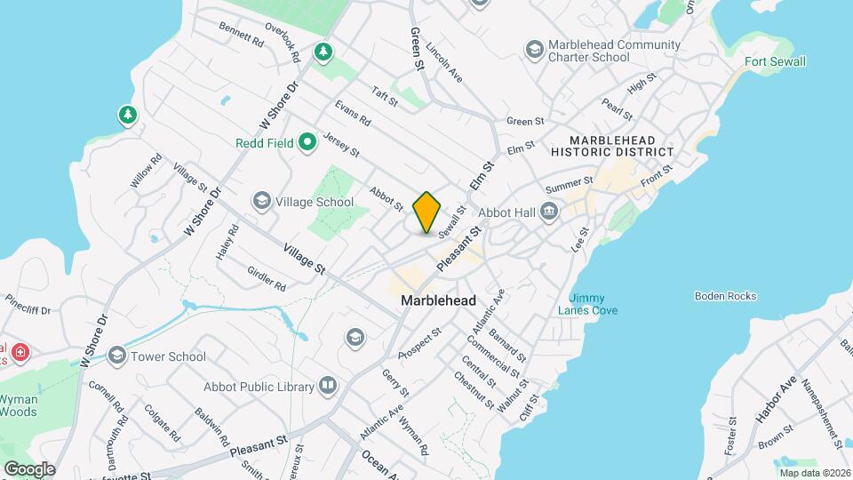 36 Sewall St Map and Location Details